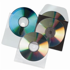 CD tartó zseb füllel ellátott öntapadó 127x127 mm 3L