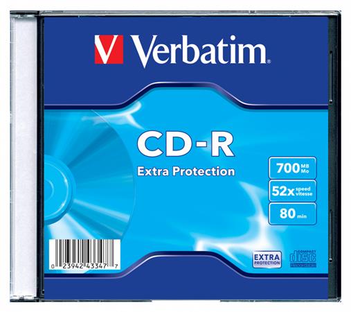 Verbatim DataLife CD-R 700MB 52x Extra Protection Verbatim DataLife CD-R 700MB 52x Extra Protection