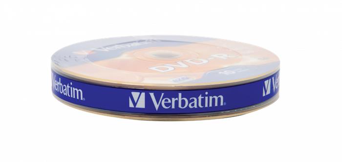 Verbatim DVD-R lemez 4.7GB 16x 10 db Verbatim DVD-R lemez 4.7GB 16x 10 db