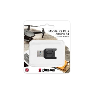 Kártyaolvasó microSD kártyához USB 3.2 Gen 1 KINGSTON  MobileLite Plus