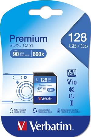Verbatim SDXC Memóriakártya 128GB U1 Verbatim SDXC Memóriakártya 128GB U1