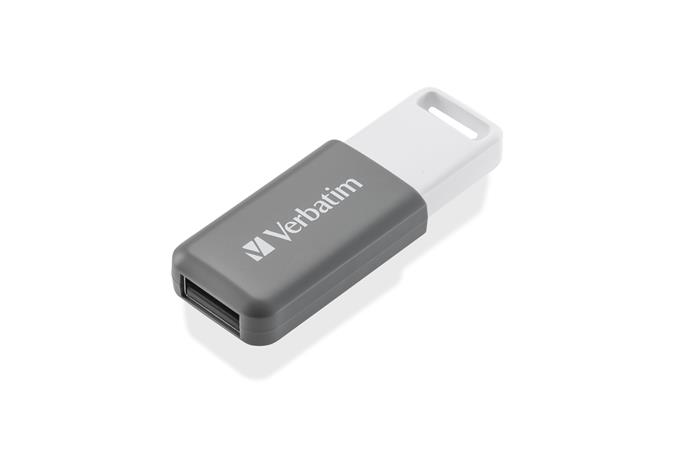 VERBATIM Databar 128GB USB 2.0 Pendrive Szürke VERBATIM Databar 128GB USB 2.0 Pendrive Szürke