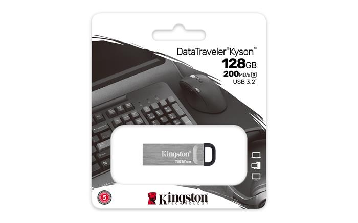 Kingston DataTraveler Kyson 128GB USB 3.2 Pendrive Kingston DataTraveler Kyson 128GB USB 3.2 Pendrive