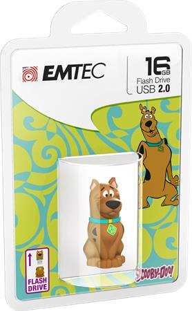 Pendrive 16GB USB 2.0 EMTEC Scooby Doo Pendrive 16GB USB 2.0 EMTEC Scooby Doo
