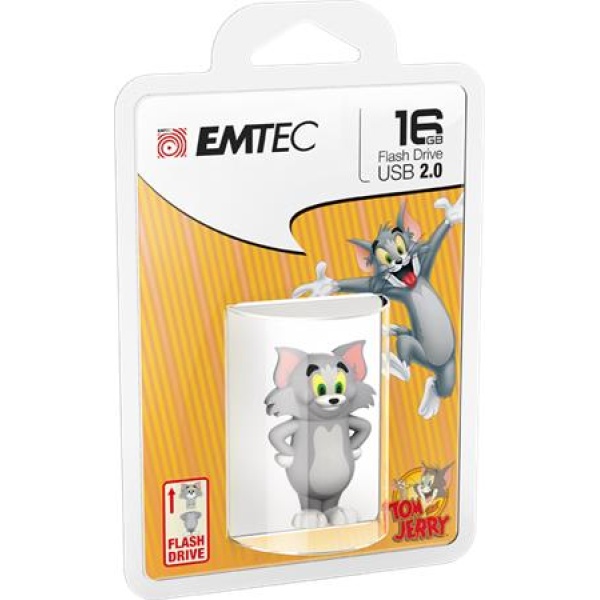 Pendrive 16GB USB 2.0 EMTEC Tom Pendrive 16GB USB 2.0 EMTEC Tom