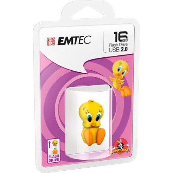 Pendrive 16GB USB 2.0 EMTEC Tweety