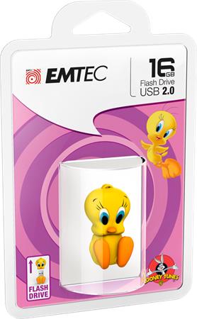 Pendrive 16GB USB 2.0 EMTEC Tweety Pendrive 16GB USB 2.0 EMTEC Tweety