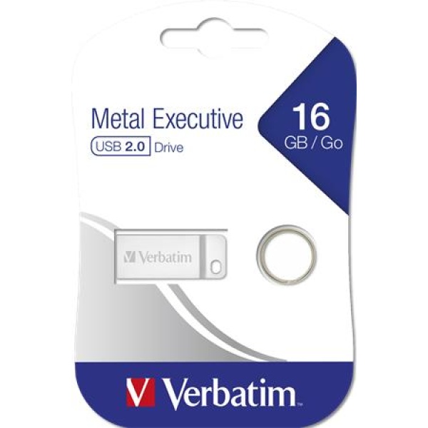 VERBATIM Pendrive 16GB USB 2.0 Fém
