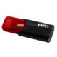 Pendrive 256GB USB 3.2 EMTEC  B110 Click Easy  fekete-piros