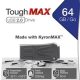 Pendrive 64GB USB 2.0 extra ellenálló VERBATIM  ToughMAX  fekete