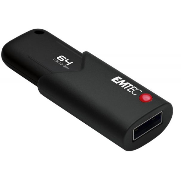 Pendrive 64GB USB 3.2 titkosított EMTEC B120 Click Secure