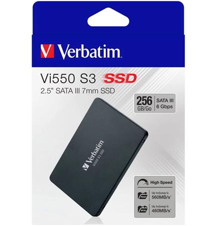SSD (belső memória) 1TB SATA 3 500/520MB/s VERBATIM Vi550 SSD (belső memória) 1TB SATA 3 500/520MB/s VERBATIM Vi550