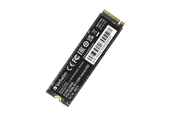 SSD (belső memória) 512GB PCIe NVMe M2 3300/2500 MB/s VERBATIM Vi3000 SSD (belső memória) 512GB PCIe NVMe M2 3300/2500 MB/s VERBATIM Vi3000