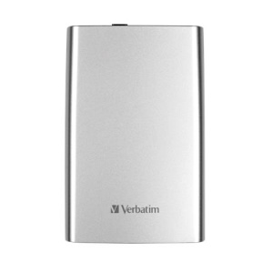 25  HDD (merevlemez) 2TB USB 3.0 VERBATIM ezüst