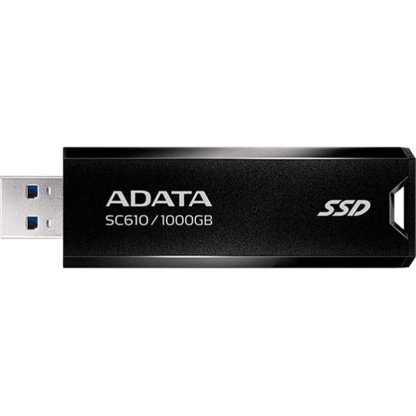 SSD (külső memória) 1TB USB 3.2 500/550MB/s ADATA SC610 fekete-piros SSD (külső memória) 1TB USB 3.2 500/550MB/s ADATA SC610 fekete-piros