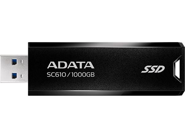 SSD (külső memória) 1TB USB 3.2 500/550MB/s ADATA SC610 fekete-piros SSD (külső memória) 1TB USB 3.2 500/550MB/s ADATA SC610 fekete-piros
