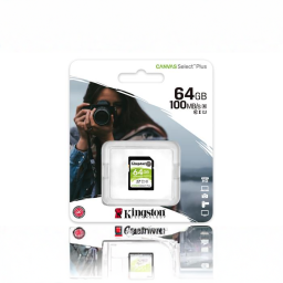 Memóriakártya SDXC 64GB CL10/UHS-I/U1/V10 KINGSTON Canvas Select Plus - DALL-E Generated