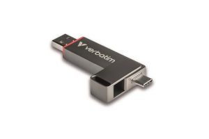 Pendrive 1TB USB-A/C 3.2 Gen1 VERBATIM  Dual QuickStick  fekete