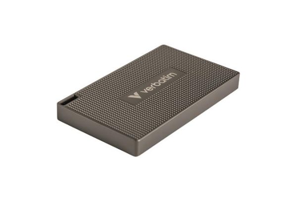SSD (külső memória) 512GB USB-C 3.2 Gen2 VERBATIM Metal Mini SSD fekete