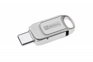 Pendrive 32GB USB 2.0 + USB-C alumínium ház MYMEDIA  Dual  (by VERBATIM)