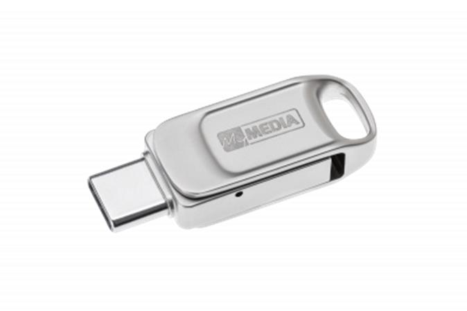 VERBATIM MyMedia Dual 32GB USB-C Pendrive Fém Ház VERBATIM MyMedia Dual 32GB USB-C Pendrive Fém Ház