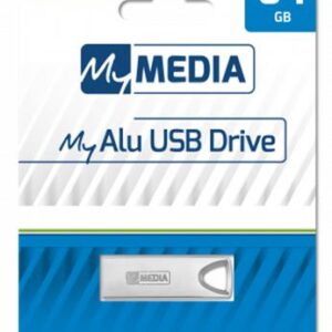 Pendrive 64GB USB 3.2 Gen1 alumínium ház MYMEDIA  Alu  (by VERBATIM)
